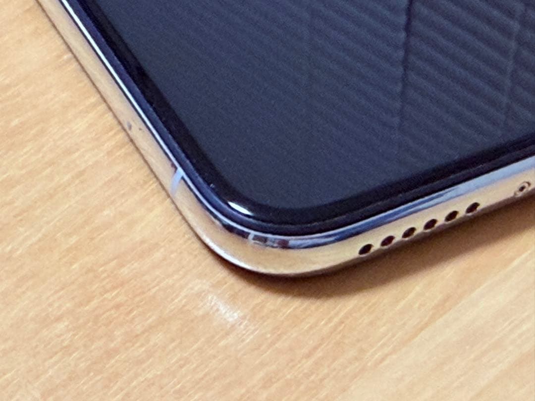 iPhone X シルバー 64GB バッテリー100% SIMフリー