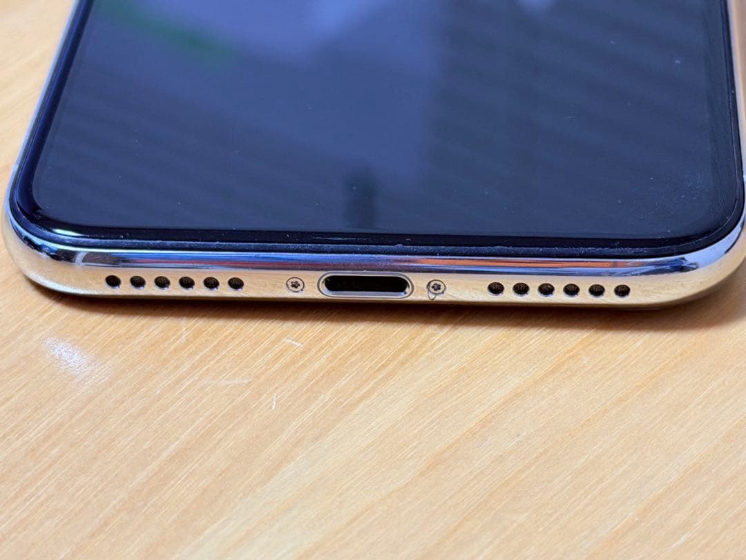 iPhone X シルバー 64GB バッテリー100% SIMフリー