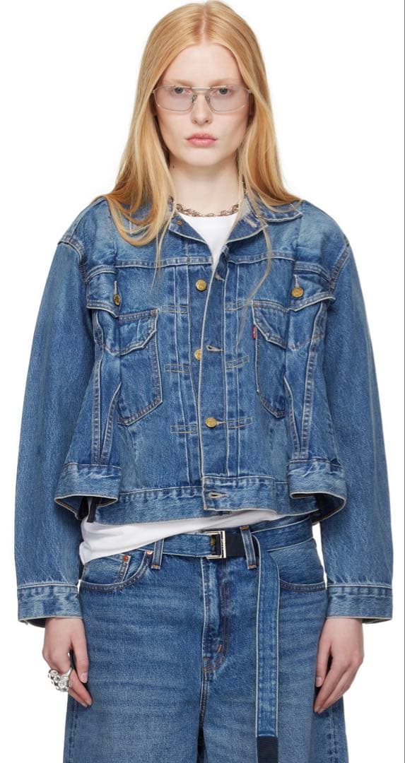 【新品未使用】Levi’s® × sacai デニムジャケット サイズ2