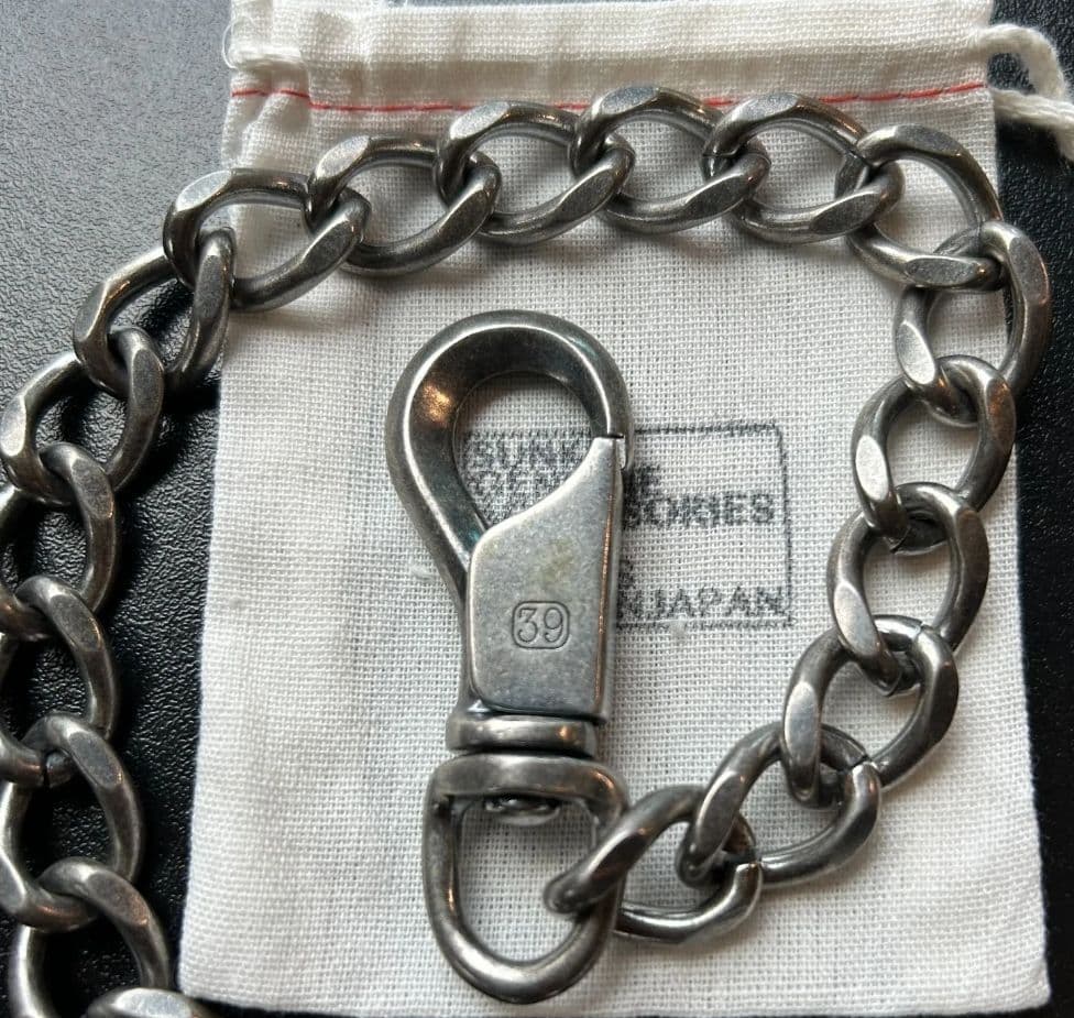 Koichiro商品　 WALLET CHAINS　410㎜　シルバー