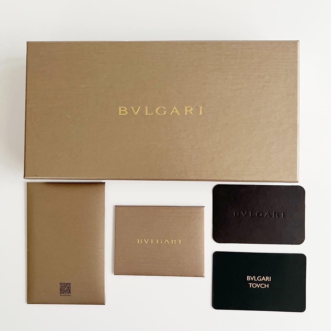 【るり様用】未使用　BVRGARI　ブルガリ　ロゴクリップ　長財布　ピンク