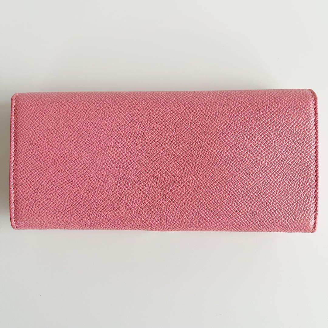 【るり様用】未使用　BVRGARI　ブルガリ　ロゴクリップ　長財布　ピンク