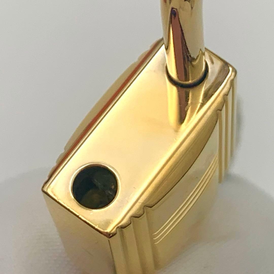 HERMES エルメス カデナ 100番 ゴールド 24Kメッキ 鍵付き 南京錠