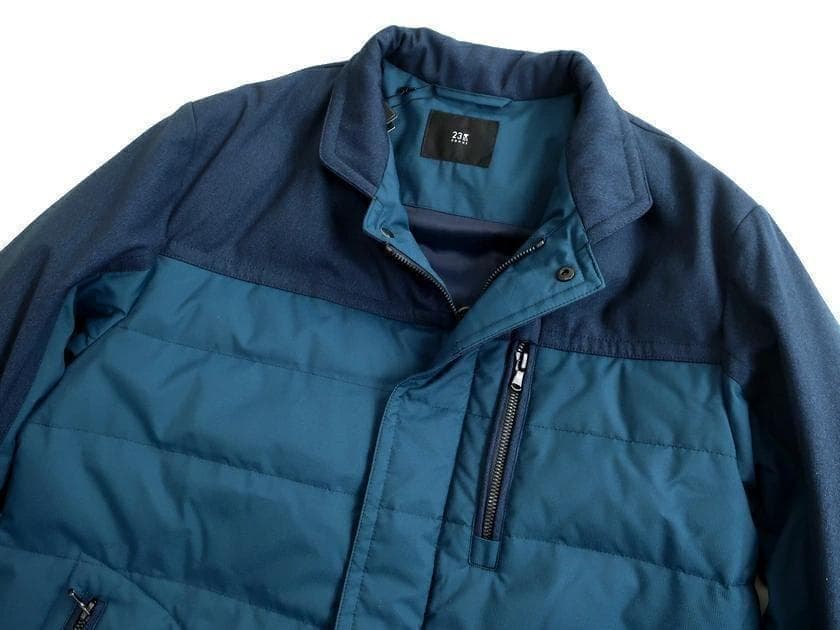 23区 HOMME PERTEX ダウンジャケット ブルゾン 46（Mサイズ程度