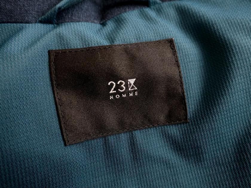 23区 HOMME PERTEX ダウンジャケット ブルゾン 46（Mサイズ程度