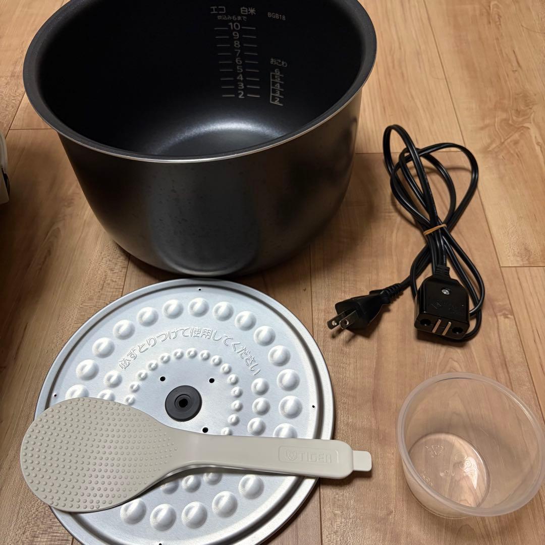 TIGER 炊飯器 一升炊き タイガー 23年製