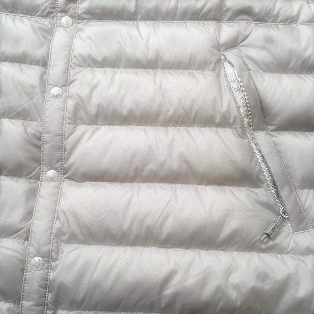 ダントン　クルーネック　インナーダウンジャケット　メンズ