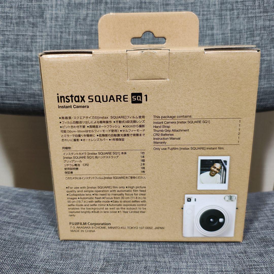 インスタックス　スクエア　SQ1 チョークホワイト　新品未使用品