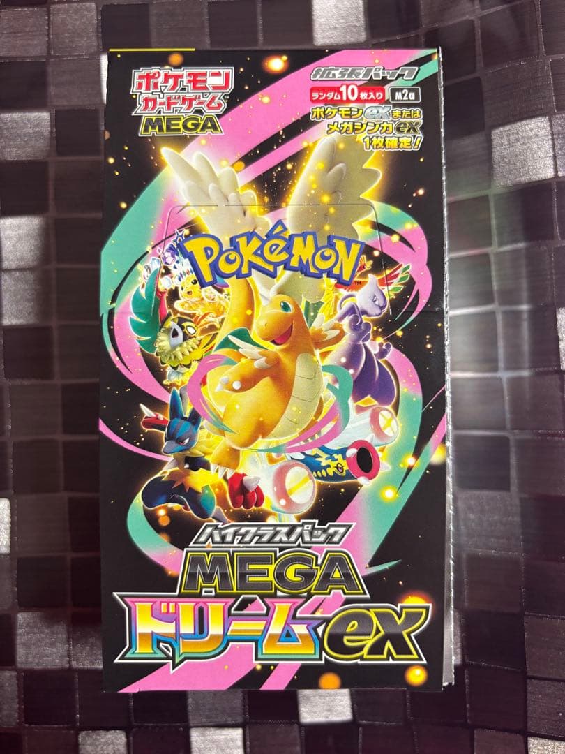 初版 ポケモンカード MEGA ハイクラスパック ドリームex シュリンク無し