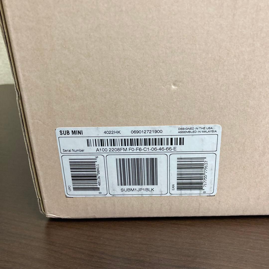 ★未開封★ Sonos sub mini ソノス サブ ミニ サブウーファー