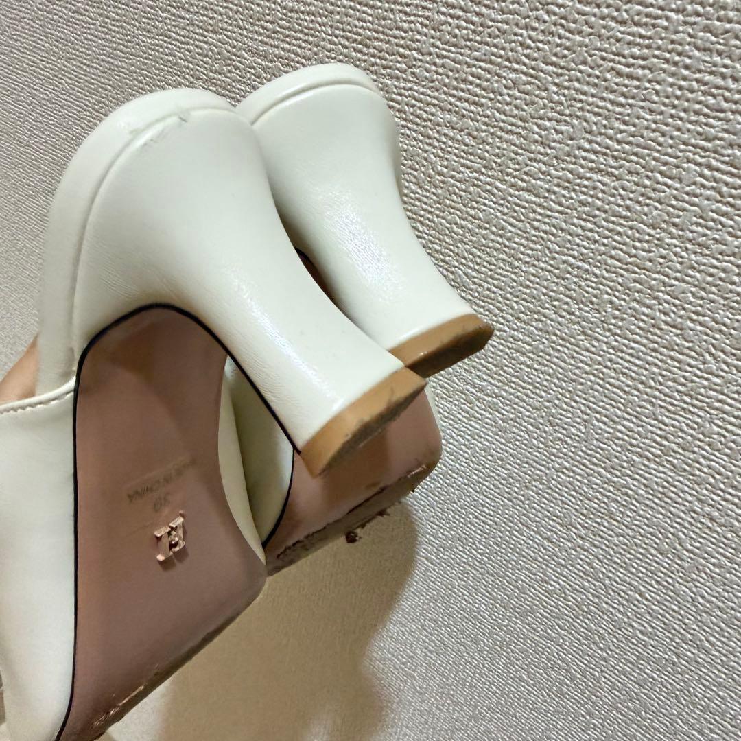 herlipto Mademoiselle Mules【vanilla】 39