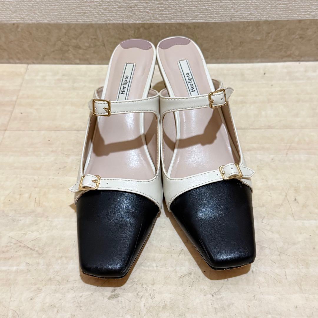 herlipto Mademoiselle Mules【vanilla】 39