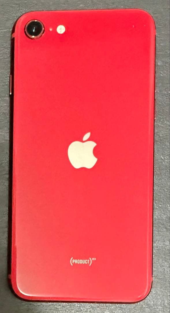 iPhone SE 　第2世代　レッド　保護フィルム付き