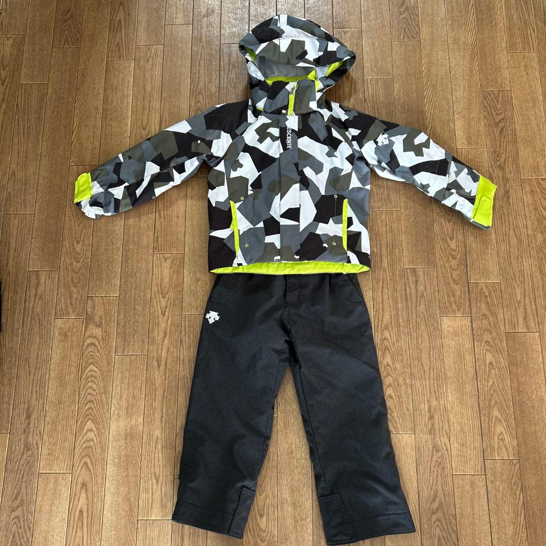 【ちちちっち】DESCENTE 子ども用スキーウェア 上下セット
