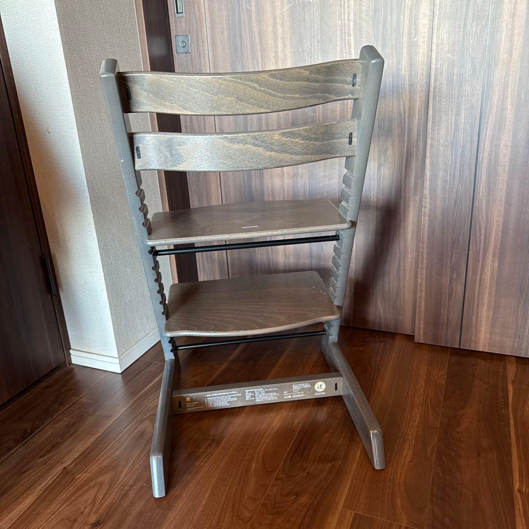 STOKKE ストッケ　トリップトラップ　ハイチェア　ヘイジーグレー