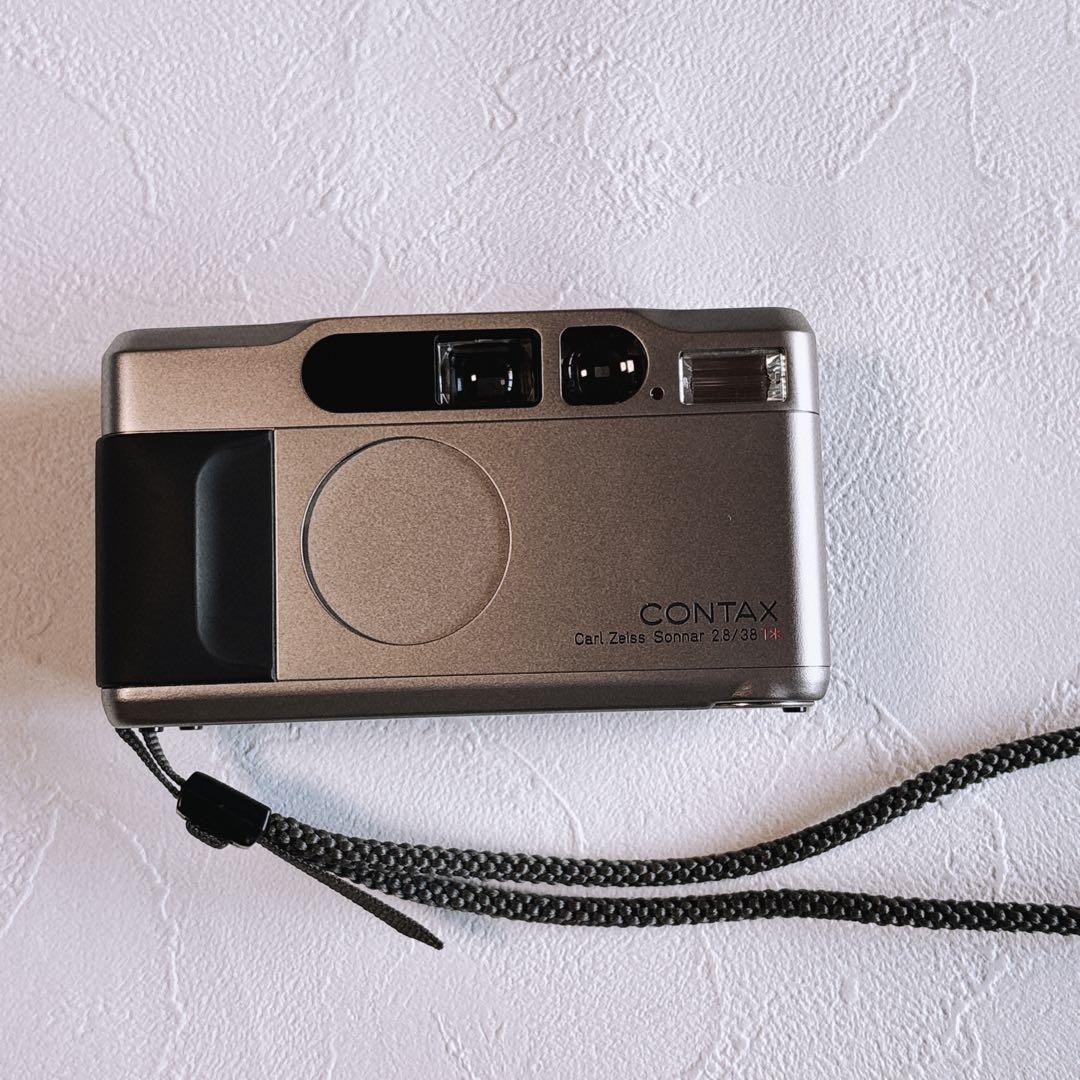 コンタックスT2 フィルムカメラ　データバック付き　中古品