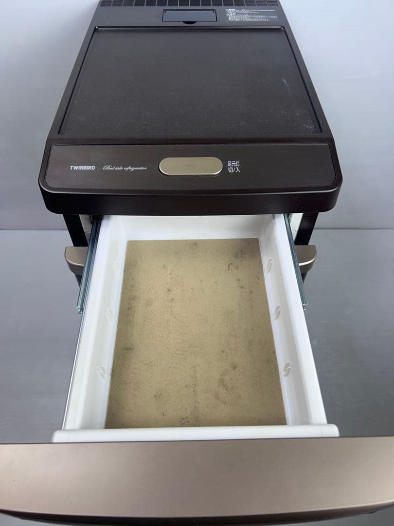 訳あり　ツインバード ベッドサイド冷蔵庫 HR-D282 ダークブラウン