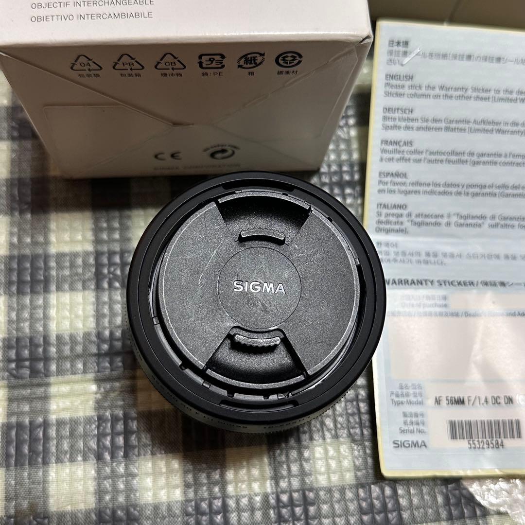 SIGMA 56mm F1.4 DC DN レンズ Eモウント