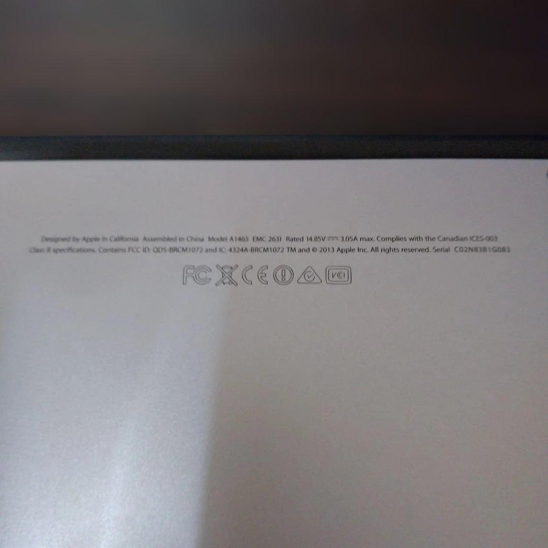 MacBookAir Mid2013 11-inch【中古】