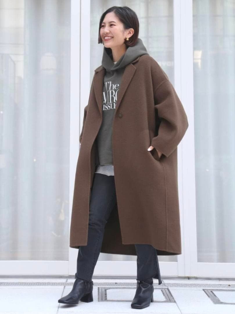 Deuxieme Classeドゥーズィエムクラス AMERICANA パーカー