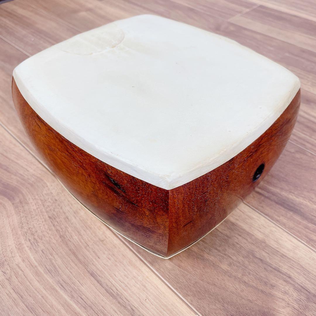 三味線 細棹 花梨 平溝 丸打胴 鳩胸 犬皮 和楽器