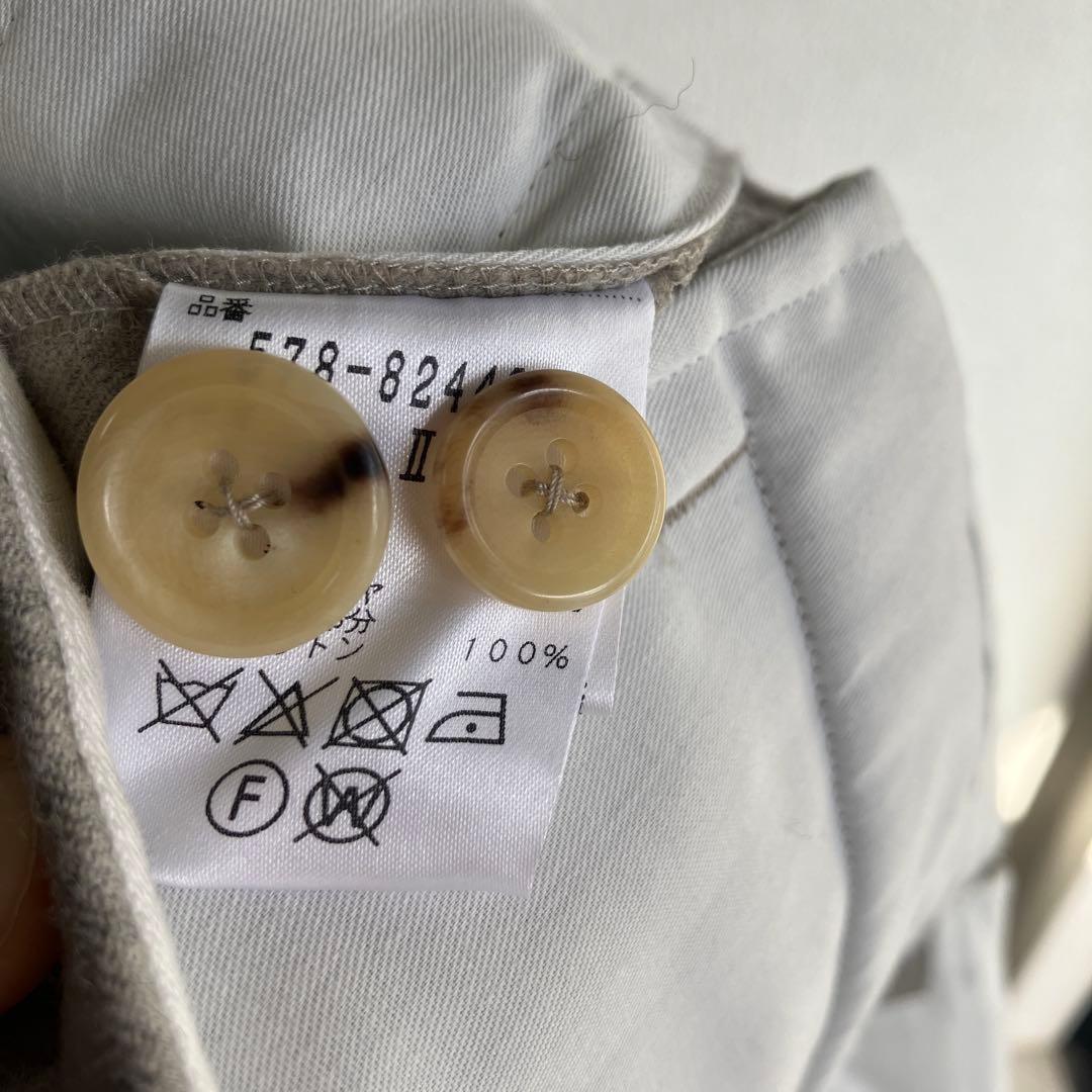 【美品】マーガレットハウエル　カシミヤ混　ワイドトラウザー