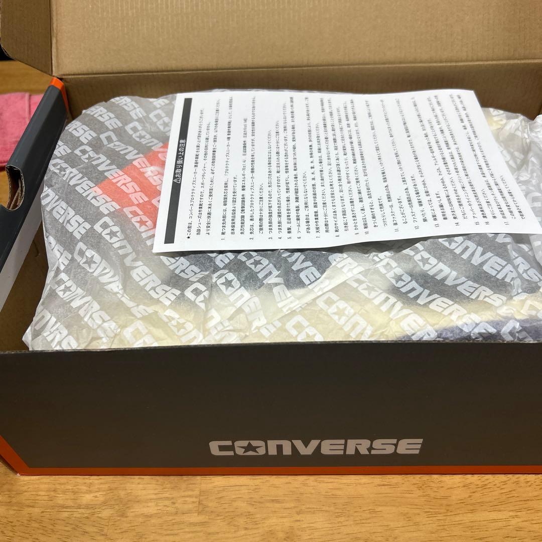 CONVERSE CPDモデル 安全靴 27.5 ホワイト/ブラック/パープル