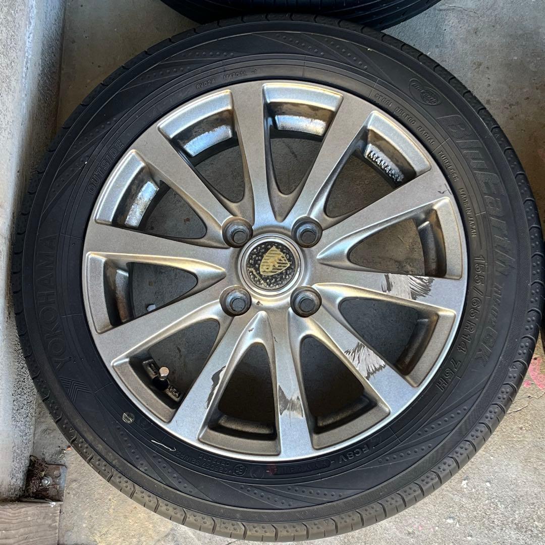 ① 軽自動車用 夏タイヤホイールセット 4本