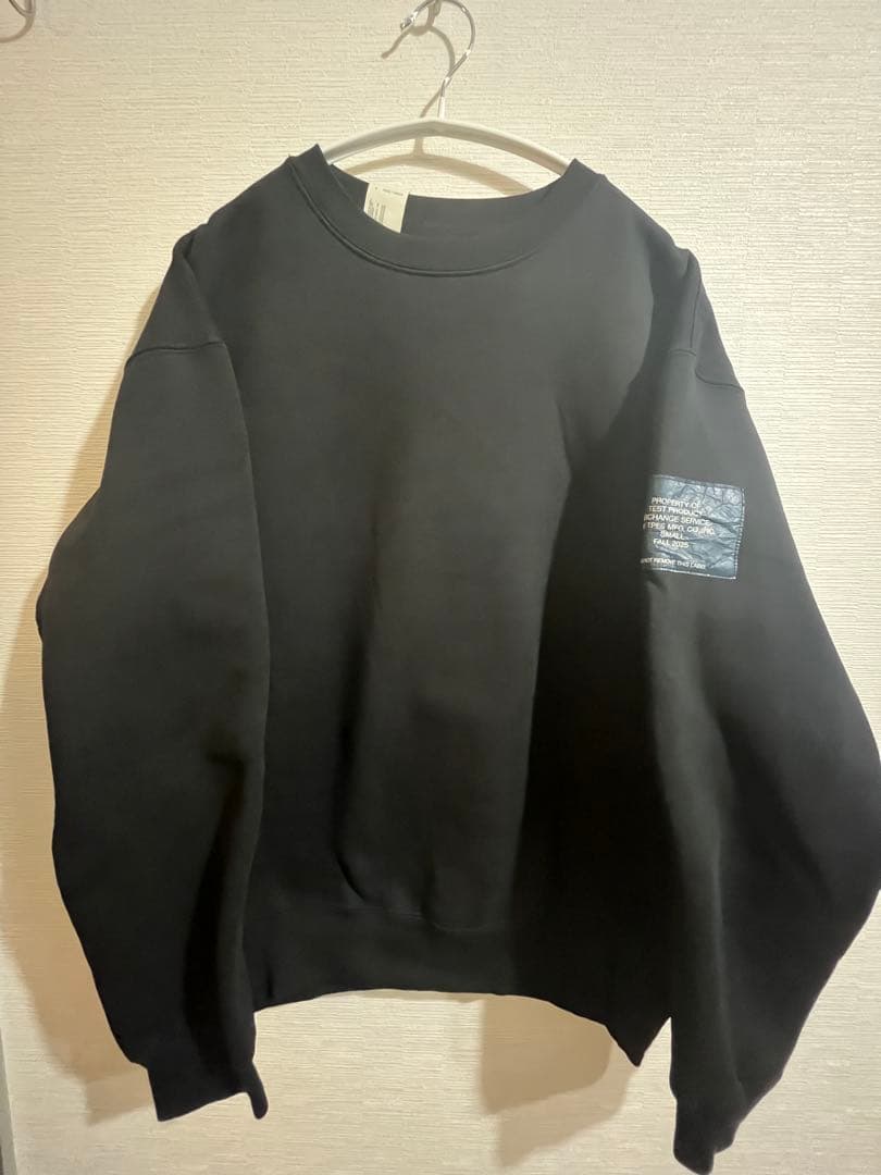 【最終値下げ】N.HOOLYWOOD エヌハリウッド スウェット ブラック 36