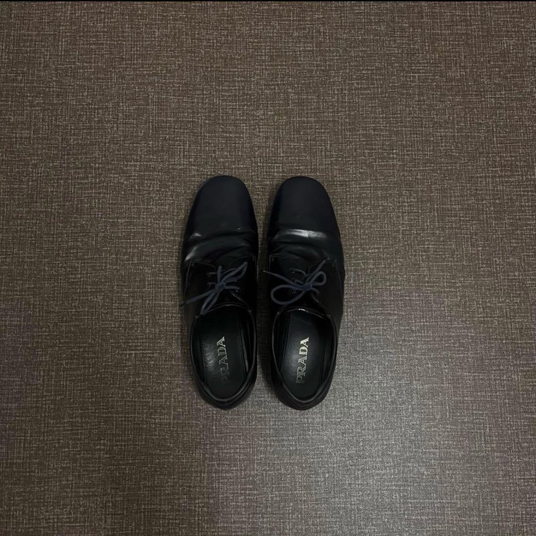 靴 PRADA archive leather shoes 27.5cm