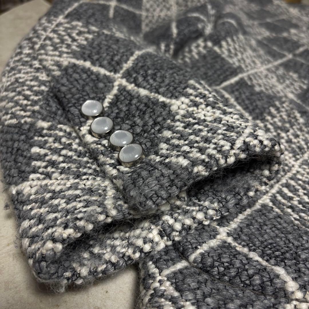 未使用　ルイヴィトン　シックカラーレス ウールジャケット　ツイード　97.6万円