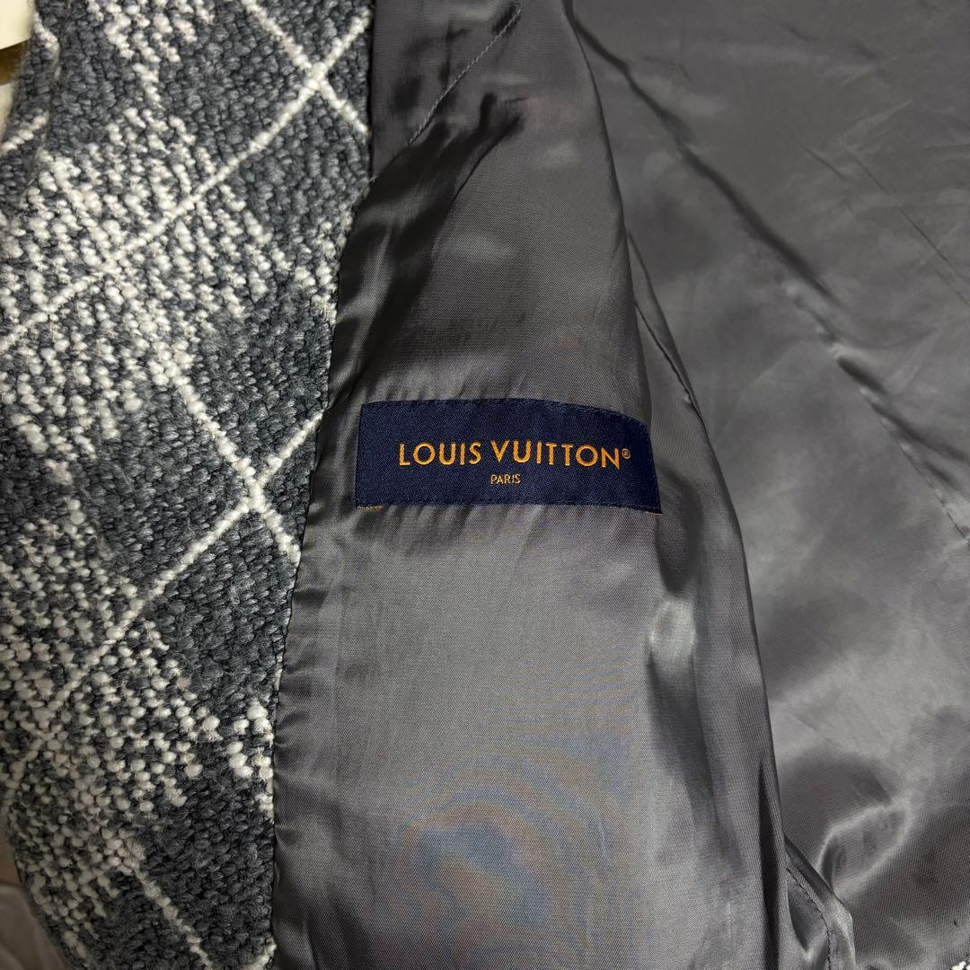 未使用　ルイヴィトン　シックカラーレス ウールジャケット　ツイード　97.6万円