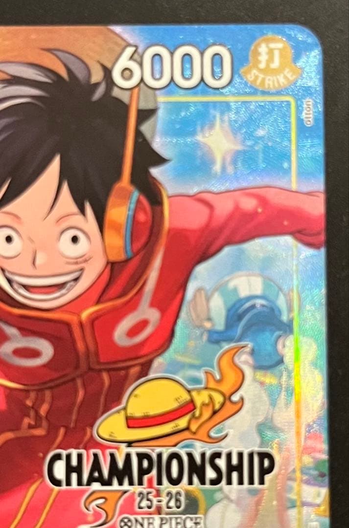 【希少チャンピオン】one piece luffy championship