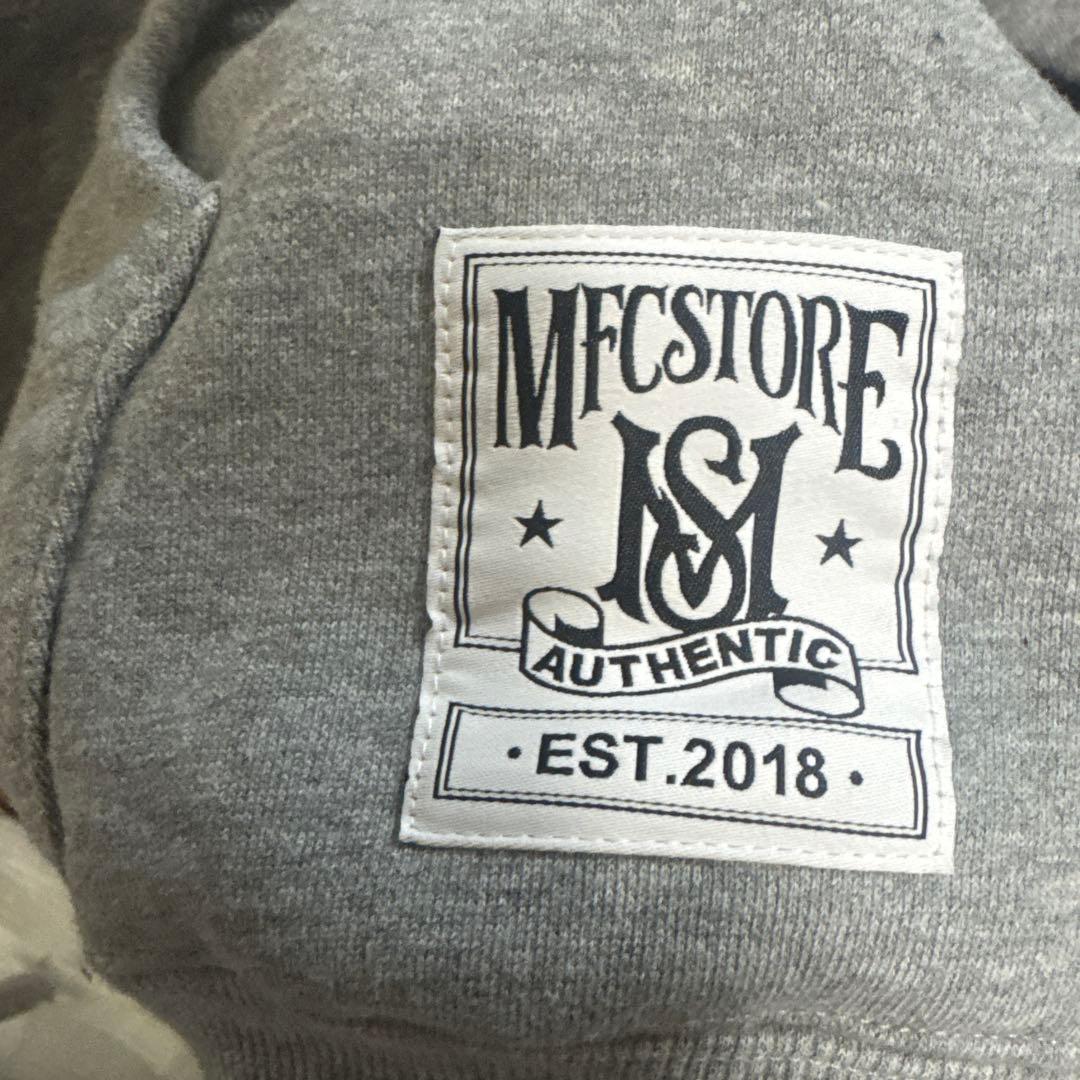 浜崎あゆみ×MFC STORE フーディー　パーカー　グレー　Lサイズ
