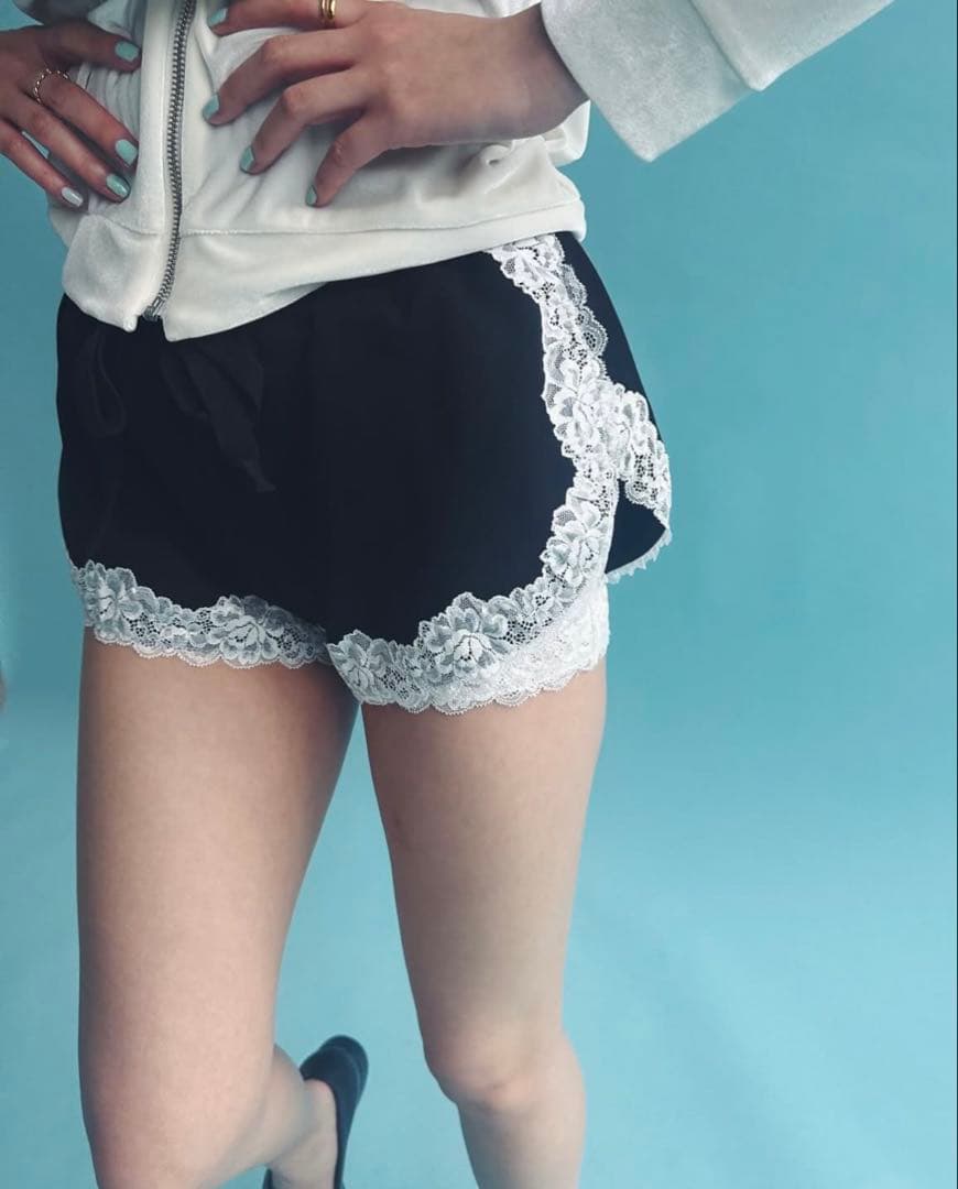 タグ付き　試着のみ　エディットフォールル　ユハンワン　レース　ショートパンツ