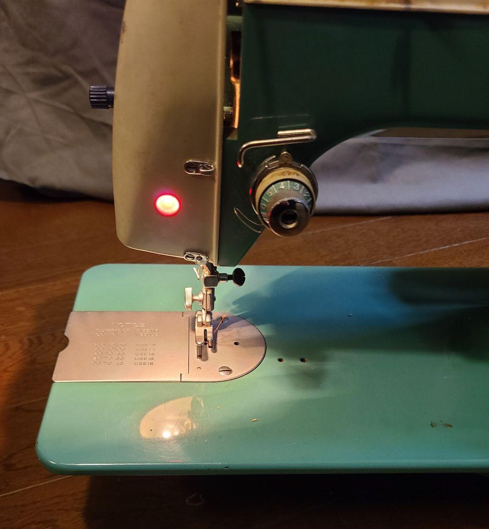 ジャノメミシン　足踏み　昭和レトロ