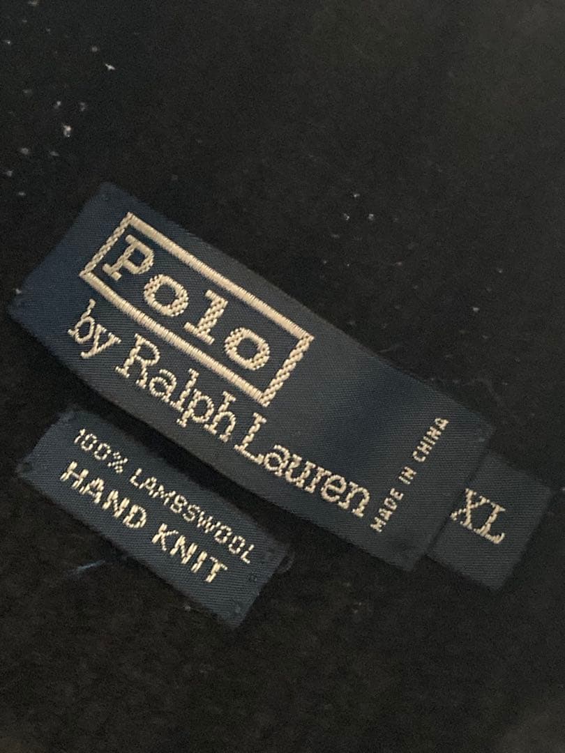 90s Ralph Lauren ラルフローレン ハンドニット タートルネック