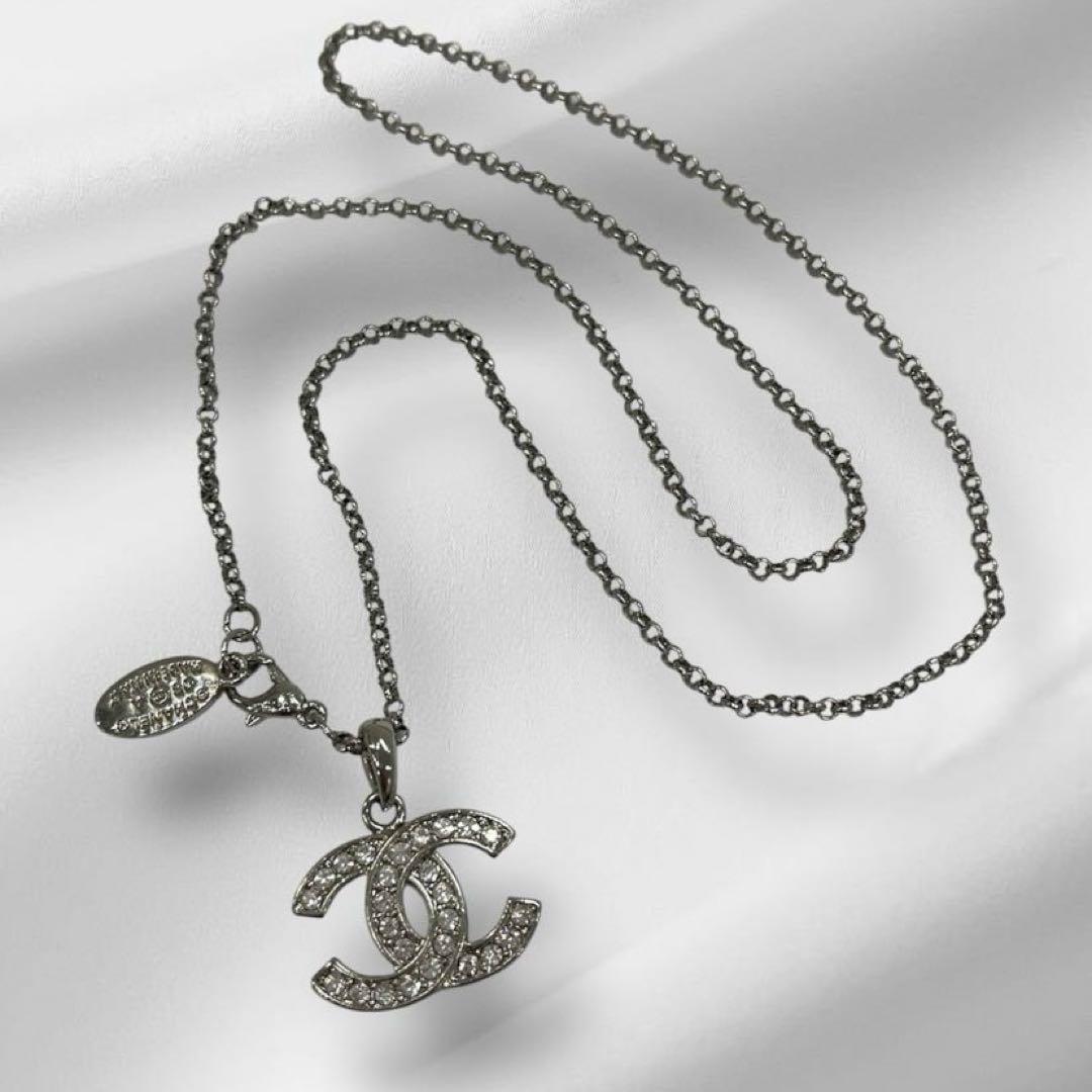 週末セール♪ ココマーク シャネル ストーン ネックレス