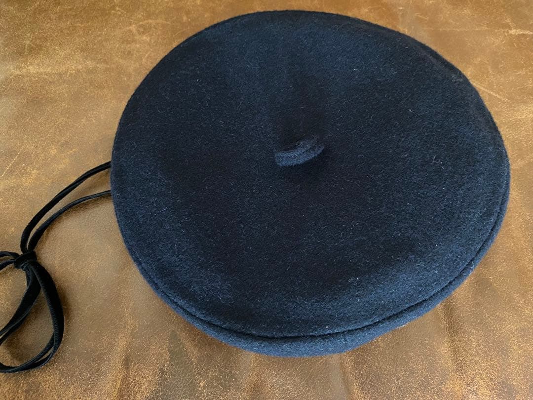 PATOU ブラックベレー帽