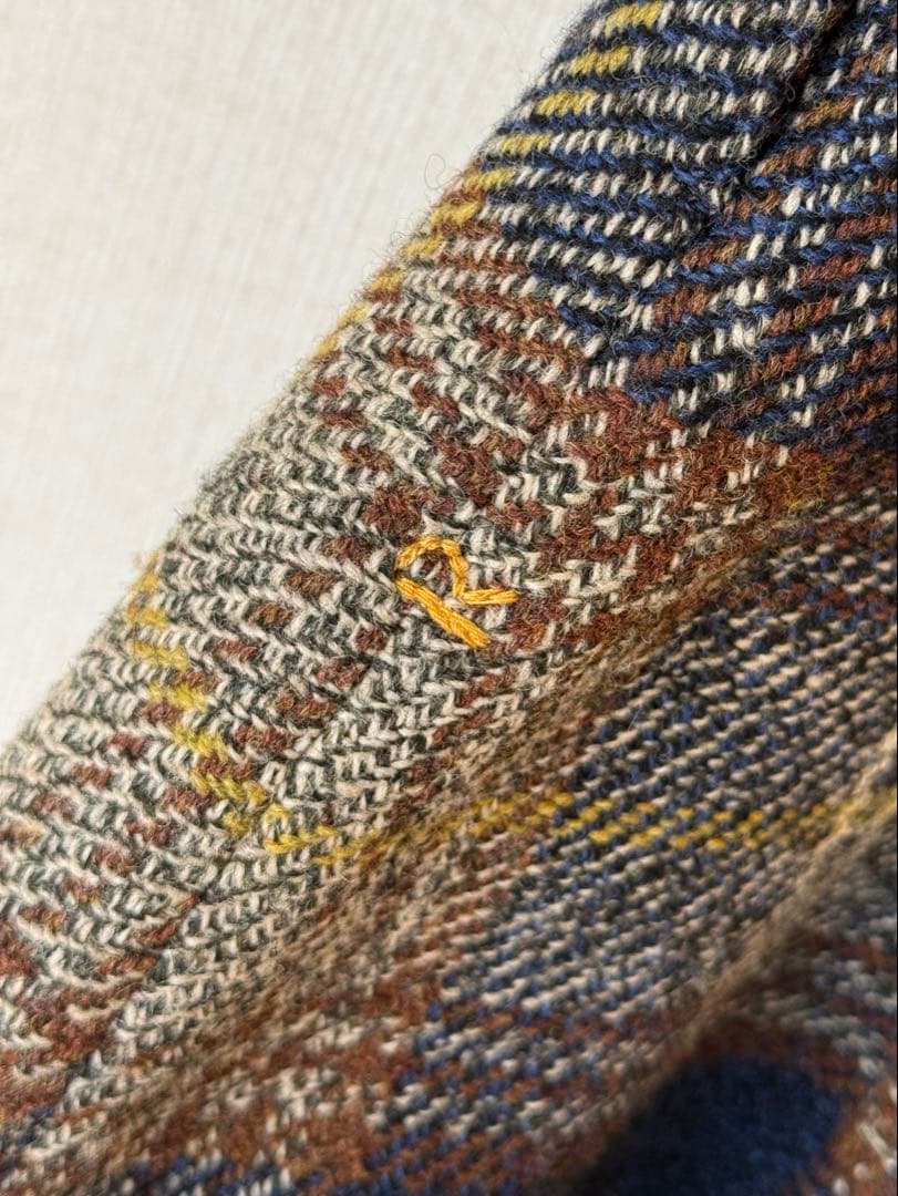 【すっちゃん】45R タブルフェイス ツイードワンピース サイズ3