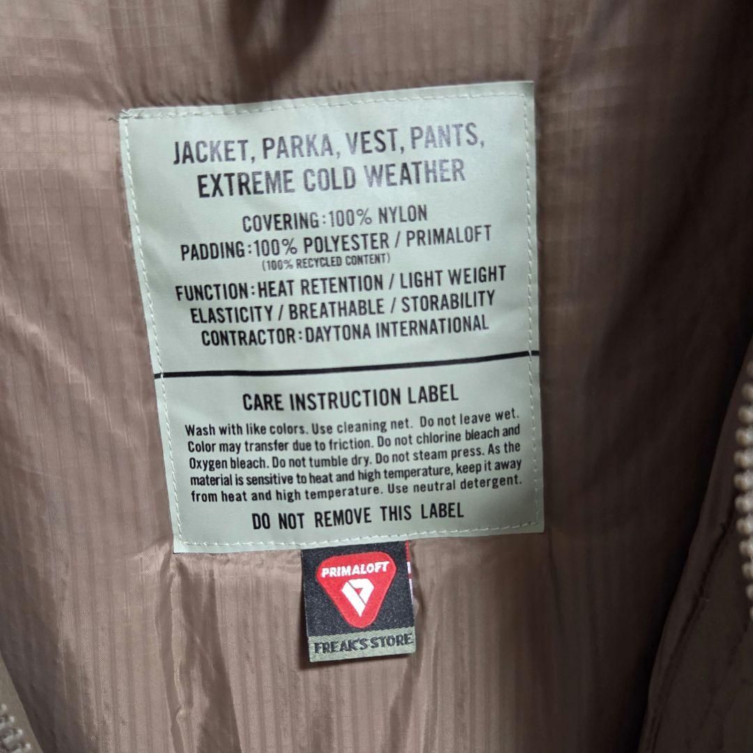 フリークスストア　ECWCS LEVEL7 ジャケット プリマロフト　M