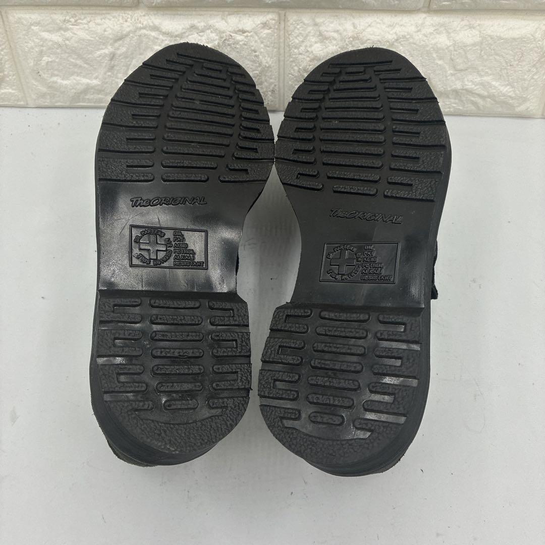 【美品】ドクターマーチン エイドリアン スナッフル 24 ビットローファー 黒