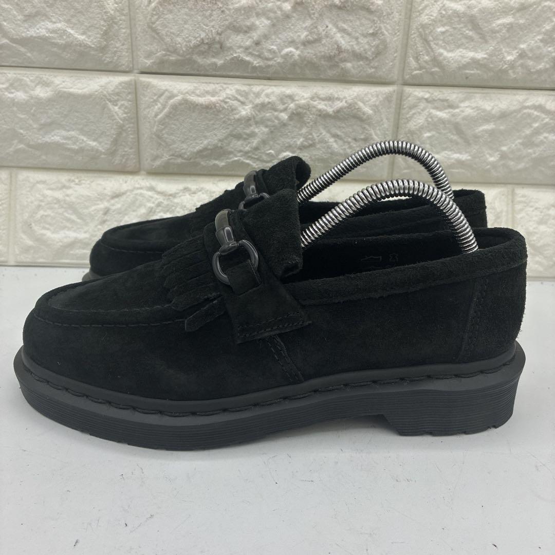 【美品】ドクターマーチン エイドリアン スナッフル 24 ビットローファー 黒