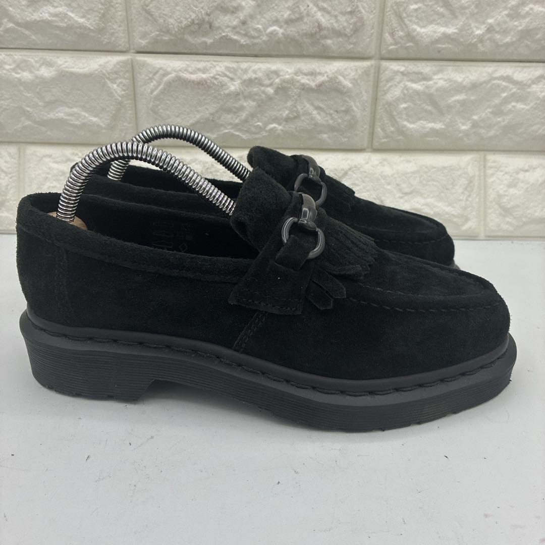 【美品】ドクターマーチン エイドリアン スナッフル 24 ビットローファー 黒