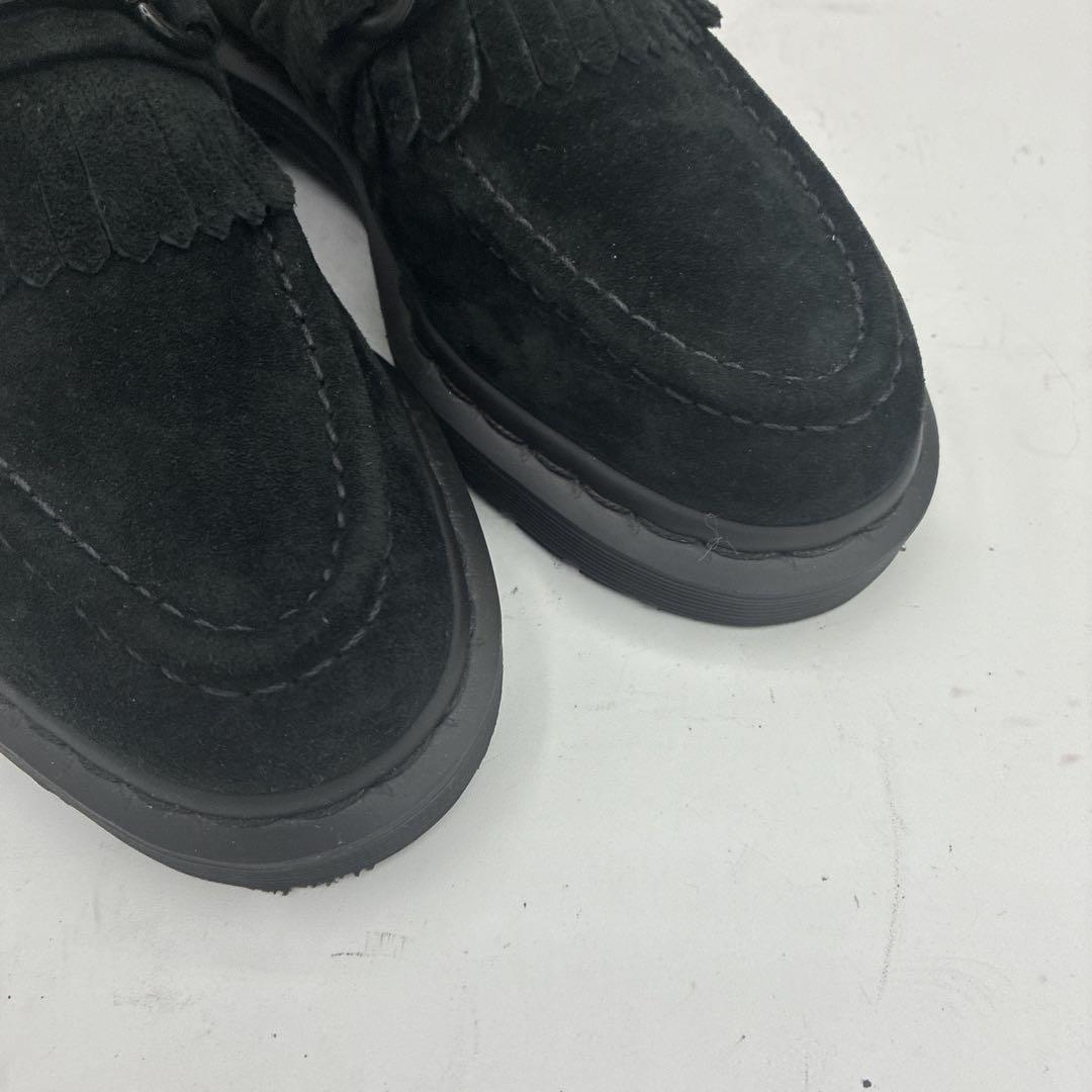 【美品】ドクターマーチン エイドリアン スナッフル 24 ビットローファー 黒