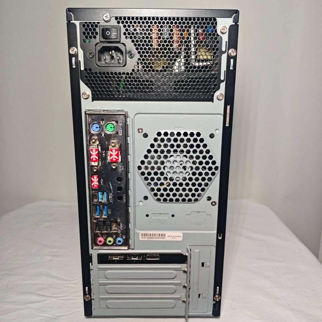 ゲーミングPC/i5 9400F/500GB/GTX1650/Office搭載