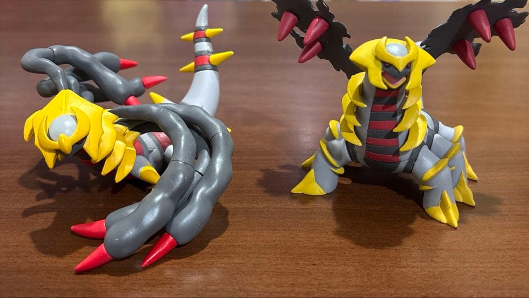 立体ポケモン図鑑　ギラティナ　アナザー・オリジンフォルムセット