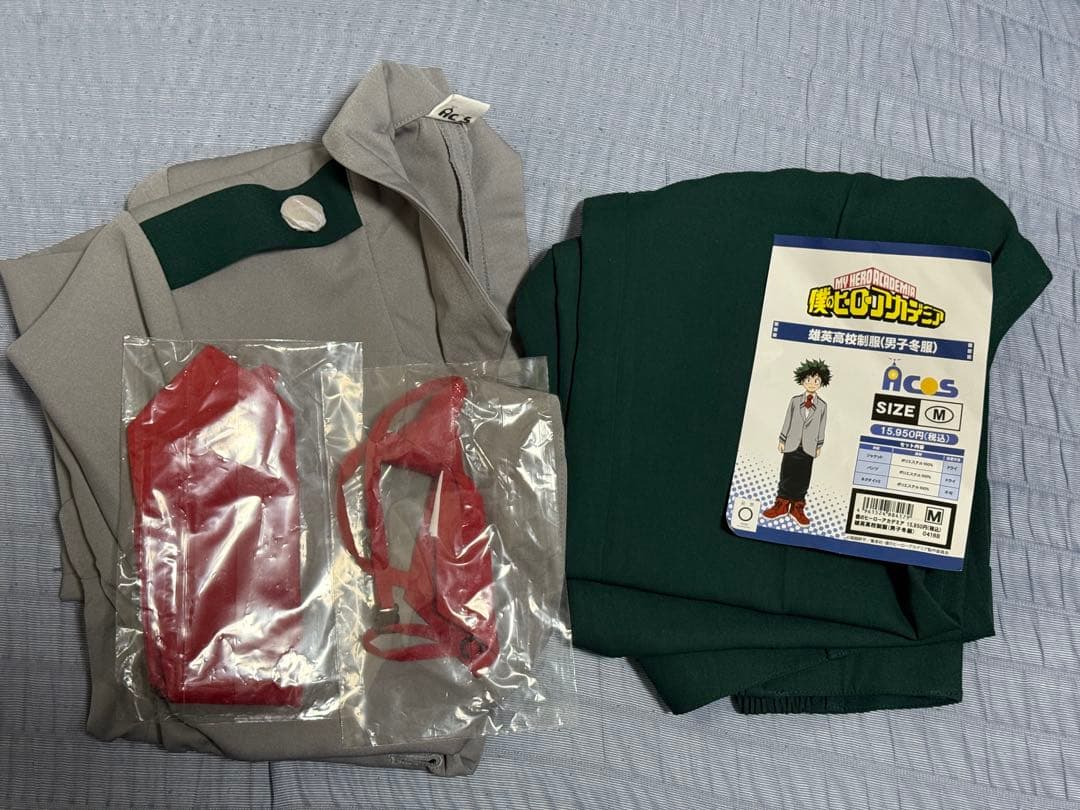 ACOS コスプレ衣装 Mサイズ グレー/グリーン