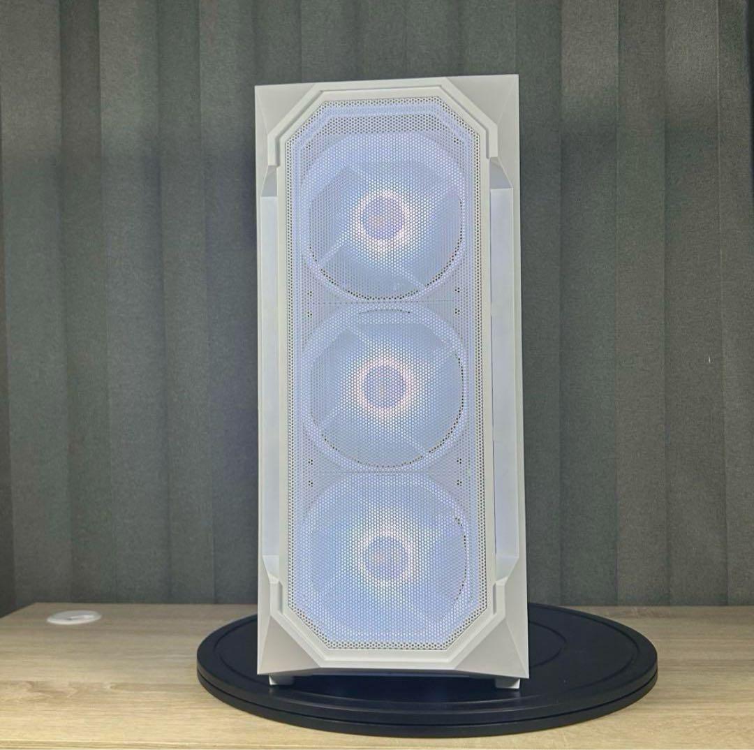 光る 白ゲーミングPC Ryzen/GTX1660super Windows11