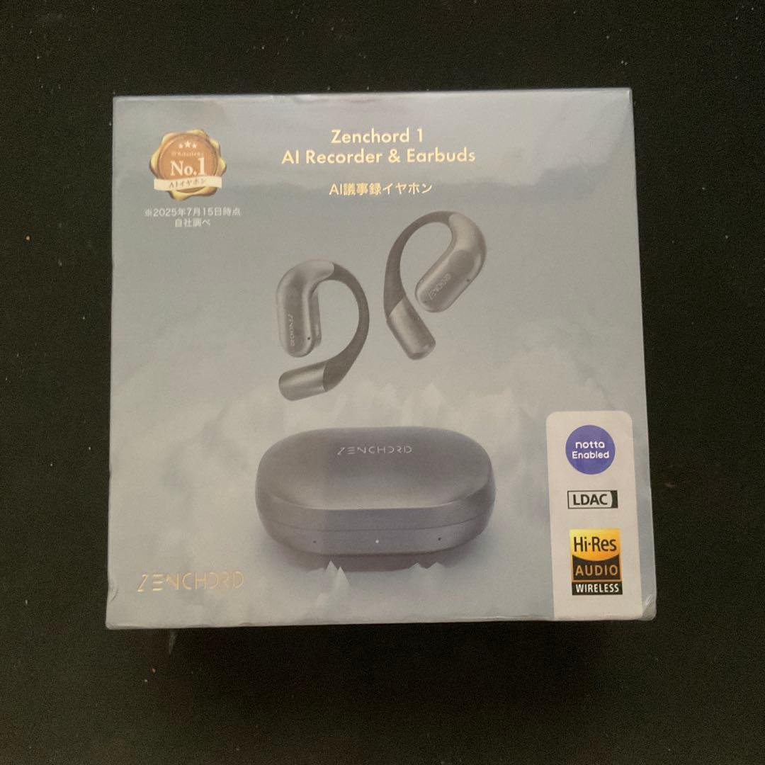 【未開封】Zenchord1 ワイヤレスイヤフォン　パールホワイト